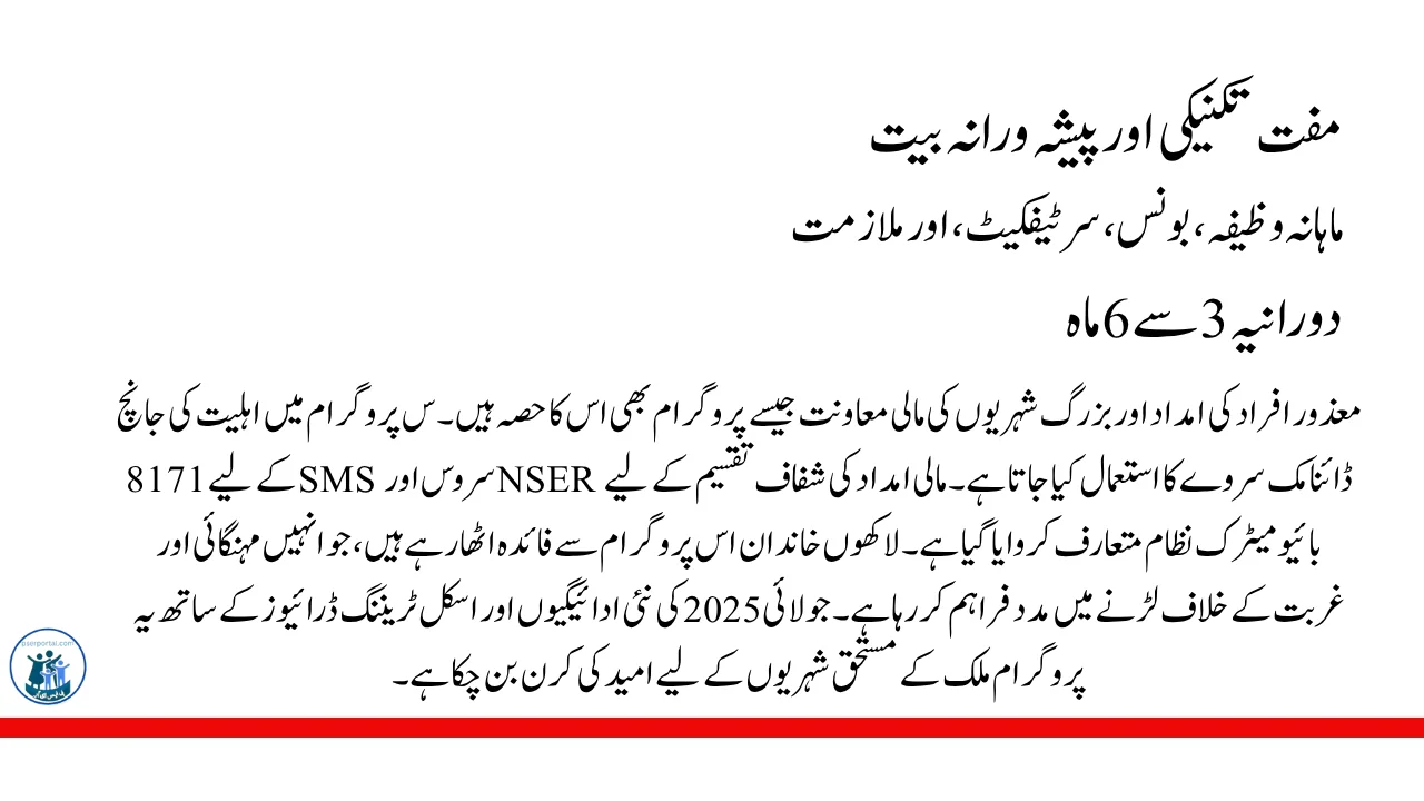 BISP Hunarmand Program