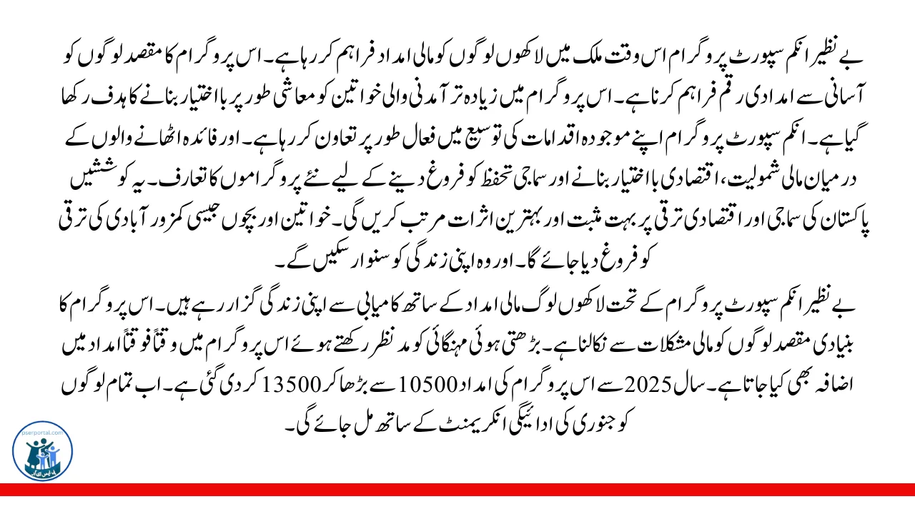 بے نظیر انکم سپورٹ پروگرام