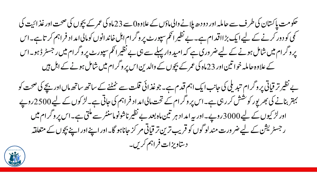 بے نظیر ناشونوما پروگرام