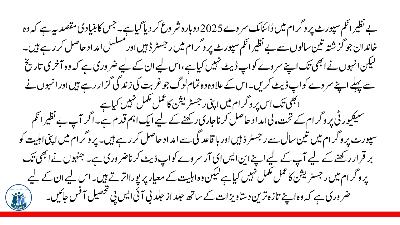 بی آئی ایس پی ڈائنامک سروے